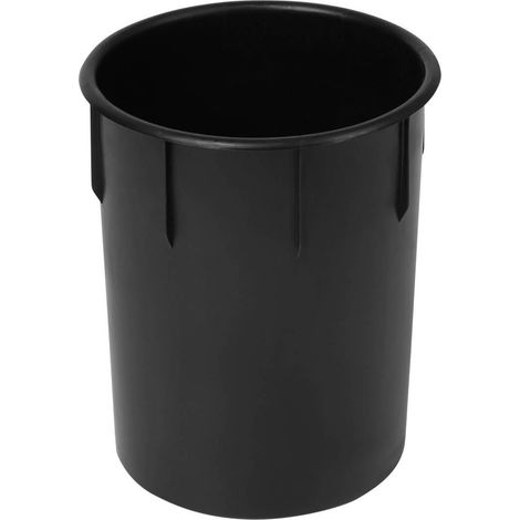 Hailo Inneneimer 4l aus Kunststoff schwarz für Solid S / T1S