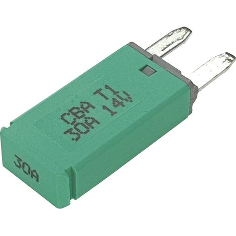 Hansor CBA1-3014 Disjoncteur pour fusible plat standard 30 A vert 1 pc(s) D334472
