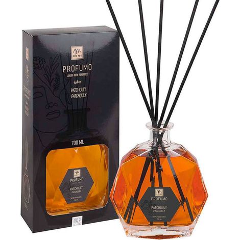 DIFFUSORE BACCHETTI PATCHOULY 700ML NERO (1/5)