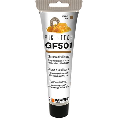 Grasso al Faren Gf 501 Silicone in Tubetto 125 ml