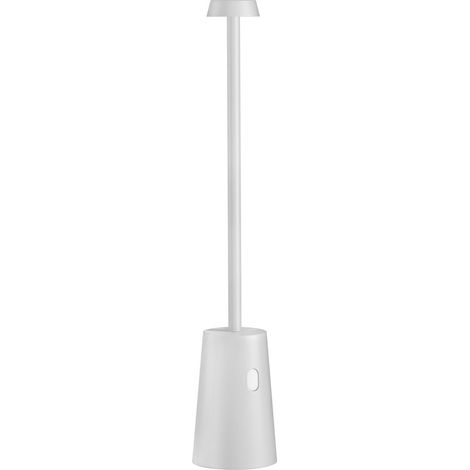 Lampada da tavolo led ricaricabile IP54 mod. Tag colore bianco (1/2)