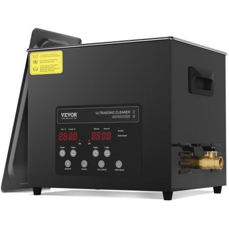 Nettoyeur à Ultrasons Numérique 10 L Machine de Nettoyage à (1/5)