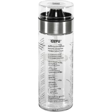 dressing shaker gefu mix 350 ml frusta integrata graduata (1/3)