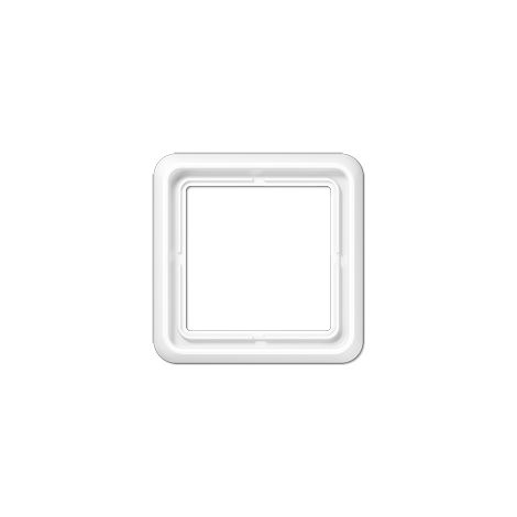 Marco de interruptor Jung cd 581 wu ww IP44 termoplástico