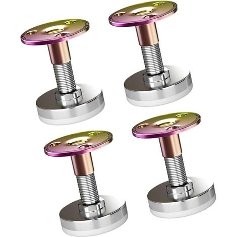 Stabilisateurs De Meubles Bouchons Tête Lit Cadre Lit Fileté Réglable Outil Anti-secouement Pour Armoires Canapés 4 Pièces (1/5)
