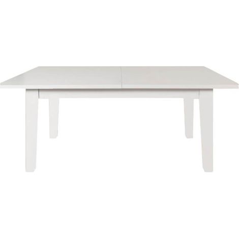 Tavolo allungabile Ligure 180 laccato bianco opaco