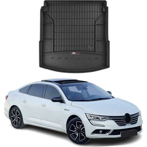 Tapis de Coffre 3D TPE Premium Compatible avec Renault Talisman 2015-2020 Bac de Protection de Coffre Intérieur antidérapant Revêtement de Coffre Bords Hauts pour Voiture Noir (1/5)