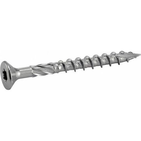 Vis à bois tendre tête fraisée Torx - Longueur: 60 - Qualite Inox: A2 - Diamètre: 5