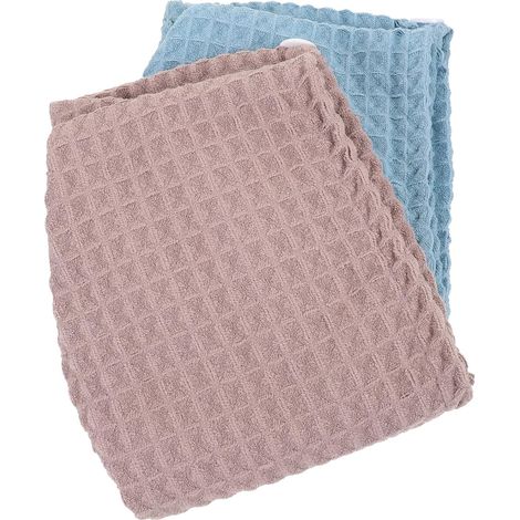 Quick Drying Hair Towel 2 Pieces Ultra Absorbent Microfiber