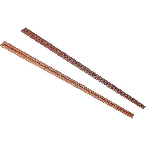 Ironwood Noodles Essstäbchen zum Kochen, 42 cm Länge, 1 Paar, dunkelbraun (1/4)