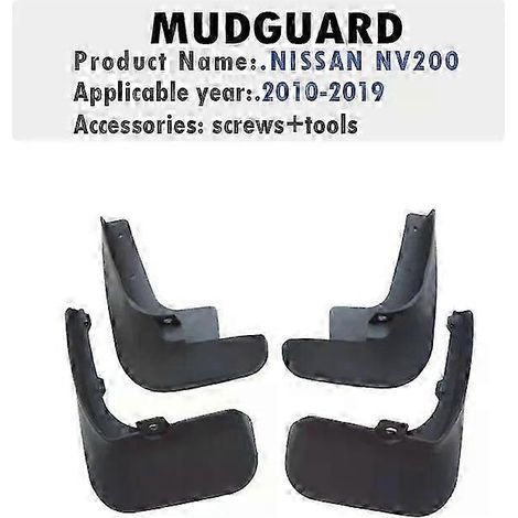 Garde-boue de haute qualité pour Nissan NV200 (2010-2019) - Accessoires auto (1/4)