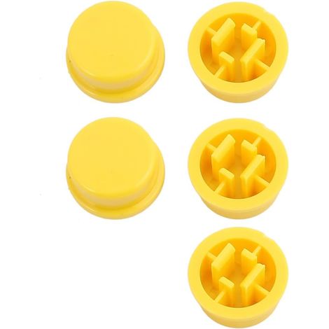 5 pièces de boutons tactiles ronds en forme plaque protection gel pour 12x12x7,3mm sécurité (1/2)