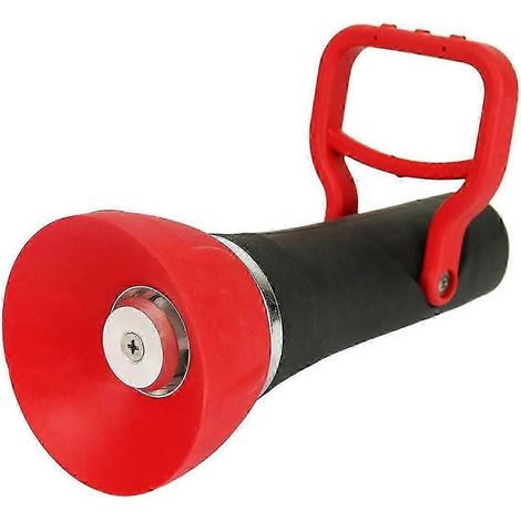 Industrial High Flow Firefighter Style Garden Hose Nozzle Grip Nozzle (1/5)