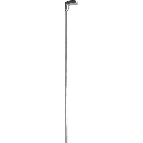 Tirette de vidage à ergot pour réservoirs – Matériau plastique durable – Longueur 30 cm – Diamètre 1,5 cm – Installation facile sans outils – Besoin D'Habitat
