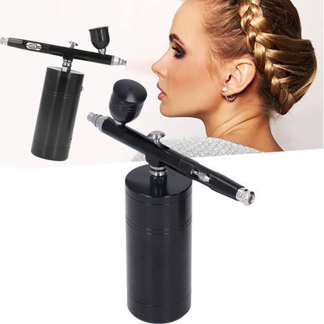 Pistolet à peinture rechargeable USB pour maquettes et kits de coloriage, noir. (1/5)