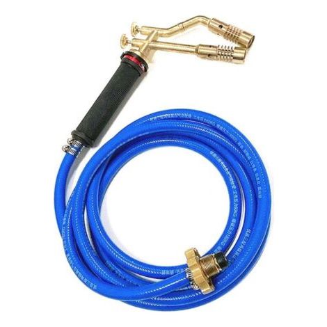 High-temperature welding torch for copper, aluminum and silver with propane gas--DTEKGAZ