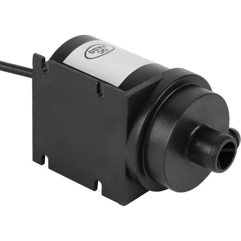 12V DC 18W schwarze, hochtemperaturbeständige Umwälzpumpe und leise, bürstenlose Wasserpumpe (1/5)