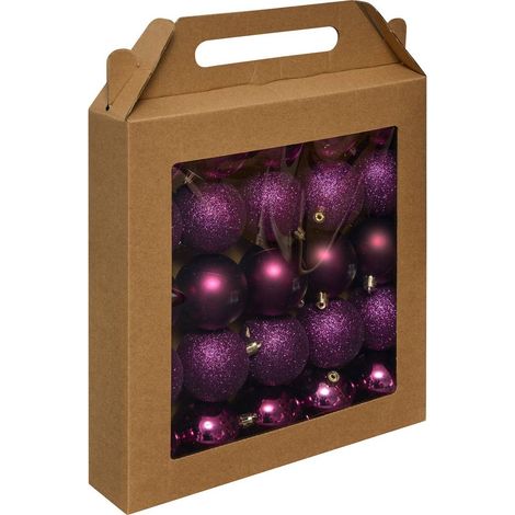Bdn 60mm x 25 jokli viola - Feeric lights & christmas (1/5)
