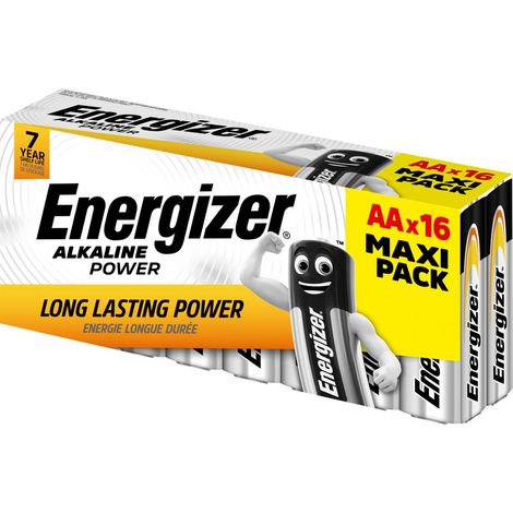 Energizer Power LR06 Mignon (AA)-Batterie Alkali-Mangan 1.5 V 16 St. (1/4)