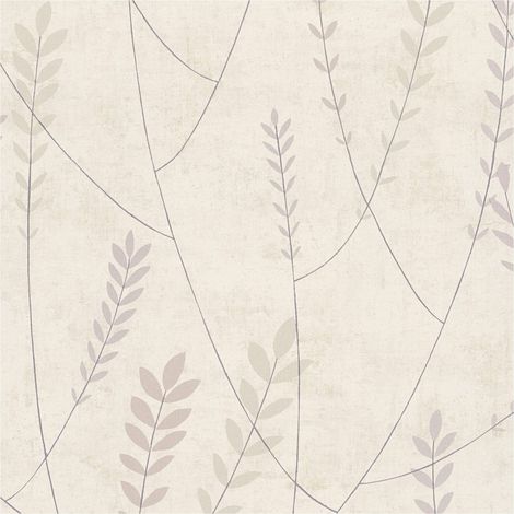 Country style wallpaper wall Profhome 791464 hot embossed non-woven wallpaper slightly textured with floral ornaments matt grey cream iron grey 5,33 m2 (1/5)