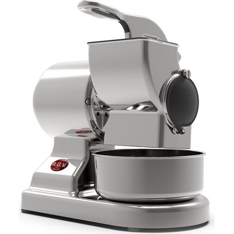 Grattugia électrique professionnelle en inox – 450W – Pour fromage, pain, fruits secs et chocolat – RGV Robusta – R.G.V. (1/5)