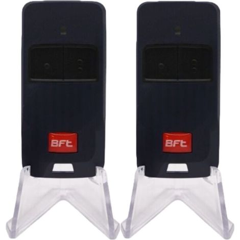 2er-Pack Mitto Cool C2 Fernbedienungen (ersetzt MITTO 2B Art.-Nr.: rcb02 r1) – 2-Tasten-Fernbedienung, 433,92 MHz, Rolling Code für Tore und Garagentore (1/2)
