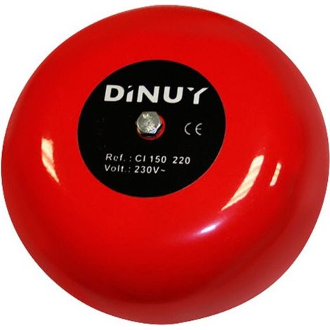 Cappa industriale (230V 90dB NEMA 1) Ø10cm rossa e nera