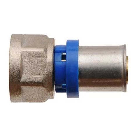 Raccordo dritto femmina a pressare per multistrato : Diametro - 20X3/4"