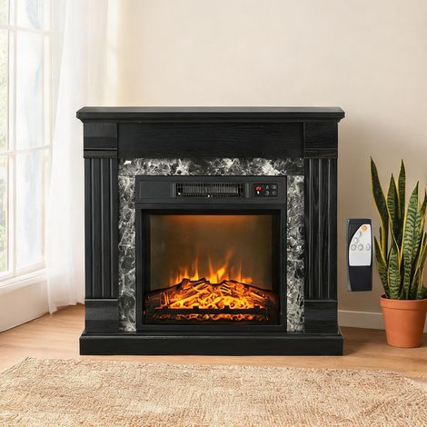 Cheminée électrique negro 80 x 21,6 x 67,8 cm (1/5)