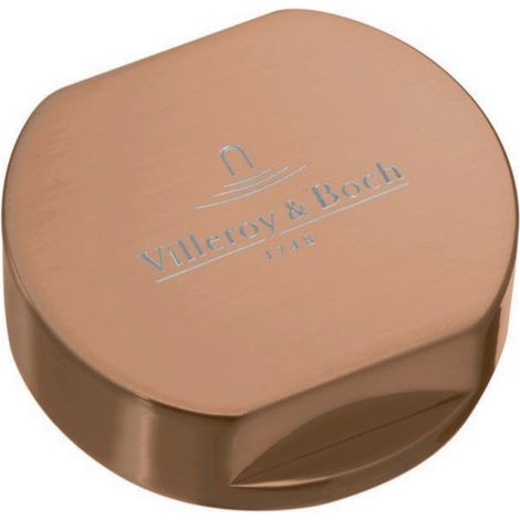 Pomo para mecanismo de 1 cubeta, VILLEROY & BOCH en acero inoxydable acabado bronce