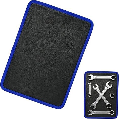 Magnetic Tool Mat, Strong Magnets for Workshop, Garage, Home, Hold Small Metal Parts, Tools, Screws, Nuts, Bolts, 32.5 x 24.5 cm (1/5)