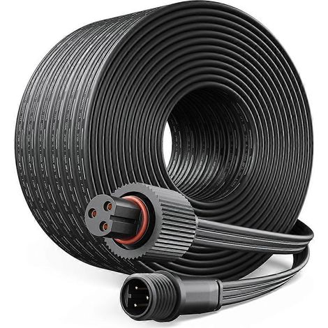 16FT Extension Cable for Govee Permanent Outdoor Lights Series, Waterproof Extension Cord for Govee H705A H706A (1/5)
