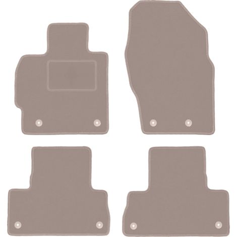 Beige Veloursmatten für: Mazda CX-7 SUV (2009-2012)
