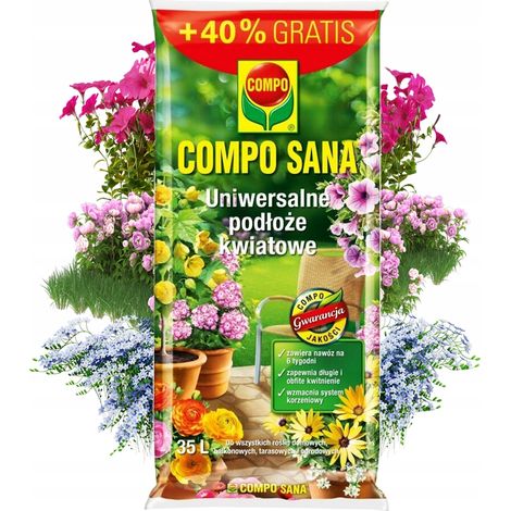 Universal-Gartenerde für Blumen 35 l