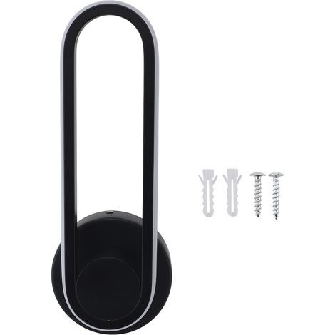 Black U-shaped wall light, modern warm light, wired LED lamp for bedroom, living room, bathroom, hallway, 90 to 265V (1/5)