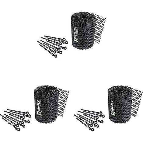 Grillage Protège Gouttière - 0,33 kg - Protection Efficace contre les Débris - D-Work