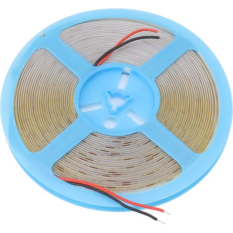 COB-LED-Lichtleiste mit 320 LEDs, 110 lm, selbstklebend, flexibel, neutralweiß, für den Innenbereich, z. B. für Schränke, 24 V, 10 m (32,8 ft), 4000 K (neutralweißes Licht). (1/5)