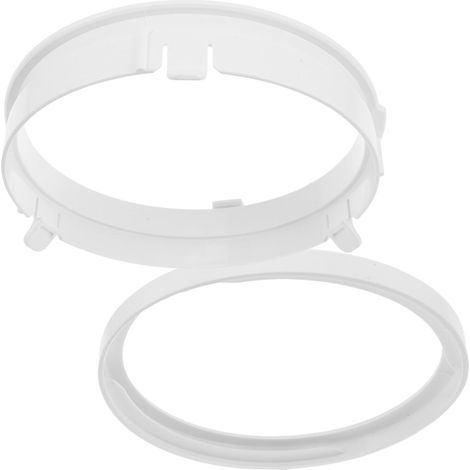Raccord Tuyau Climatiseur Mobile 15 Cm avec Bague de Retenue 150 Mm, Connecteur pour Pièces de Rechange Climatiseur Portable 35, Adaptateur Interface Étanche Résistant Haute