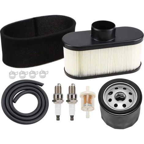 Kompatibel mit FR691V Ölwechsel-Kit, FR730V Tuning-Kit für Kawasaki FR651V FR691V FR730V FS691V Rasenmähermotor, 11013-0752 Luftfilter, 49065-0721 49065-7007 Ölfilter (1/5)
