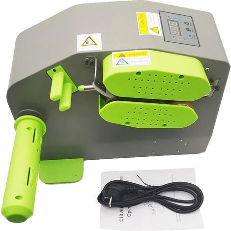 Luftkissenmaschine, hohe Effizienz, einstellbare Parameter, Orange oder Schwarz, 220 V (1/2)