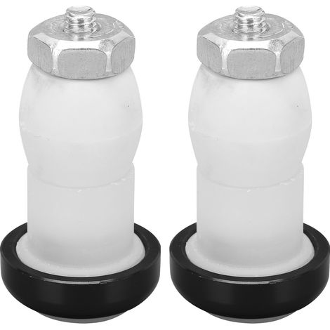 2 lampes vélo LED réglables 20 mètres visibles clignotants guidon avec piles intégrées pour bicyclette guidon noir (1/5)