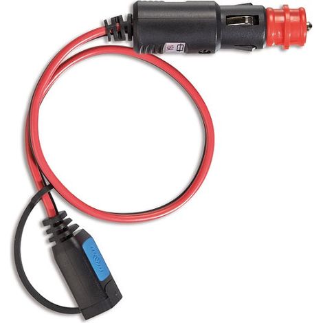 Victron – Prise allume-cigare 12 V pour chargeur de batteries Blue Power IP65 – Fusible intégré – Protection contre surcharges – Charge rapide