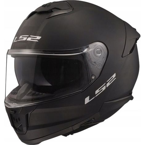 CASCO DE MOTOCICLETA LS2 FF808 STREAM II NEGRO MATE SÓLIDO