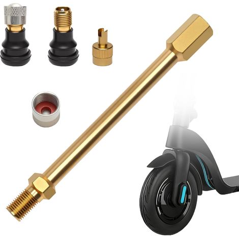 Accessoire de scooter E, valve tubeless et valve d'extension, adaptateur d'extension de valve, accessoire de scooter pour Pro, 3,1s, G30, Mini, Hoverboard (1/5)