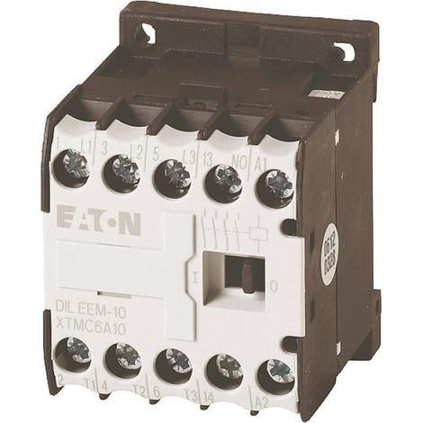 Eaton DILEEM-10 contactor eléctrico negro y blanco