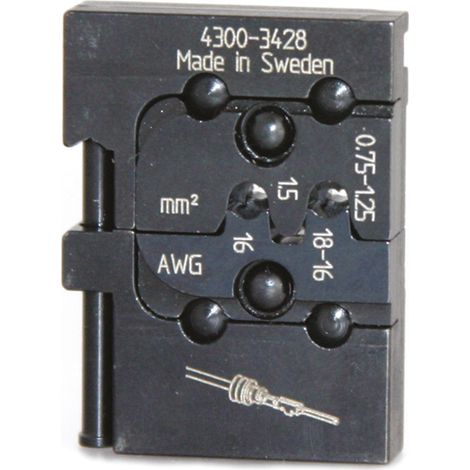 Jeu de matrices de rechange RS PRO, 1,5 avec manchon de câble ( Prix pour 1 )