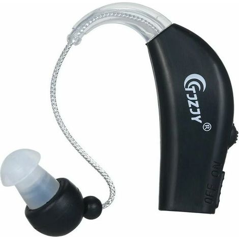Amplificateur Auditif - Rechargeable - Pour Adultes - Réduction Numérique Du Bruit - Base De Charge Incluse - Lot De 2 (1/5)