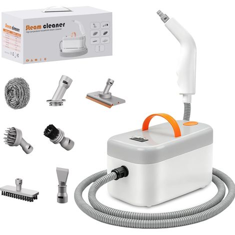 Nettoyeur Vapeur Portatif 1200W Pression:4.5 bars Tank 850ml Préchauffage rapide 15S Nettoyage Haute Température Convient pour les climatiseurs, les cuisines, les hottes aspirantes (1/5)