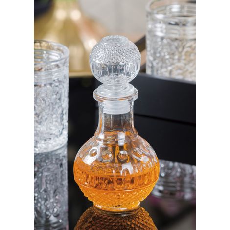 Ad Trend Bottiglia in Vetro 250 Ml H 18 Cm D 9 Cm Trasparente