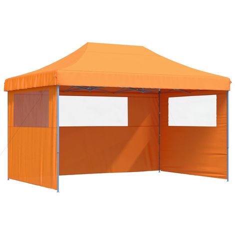 Carpa de Fiesta Naranja 292 x 440 x 315 cm Tela Oxford vidaXL